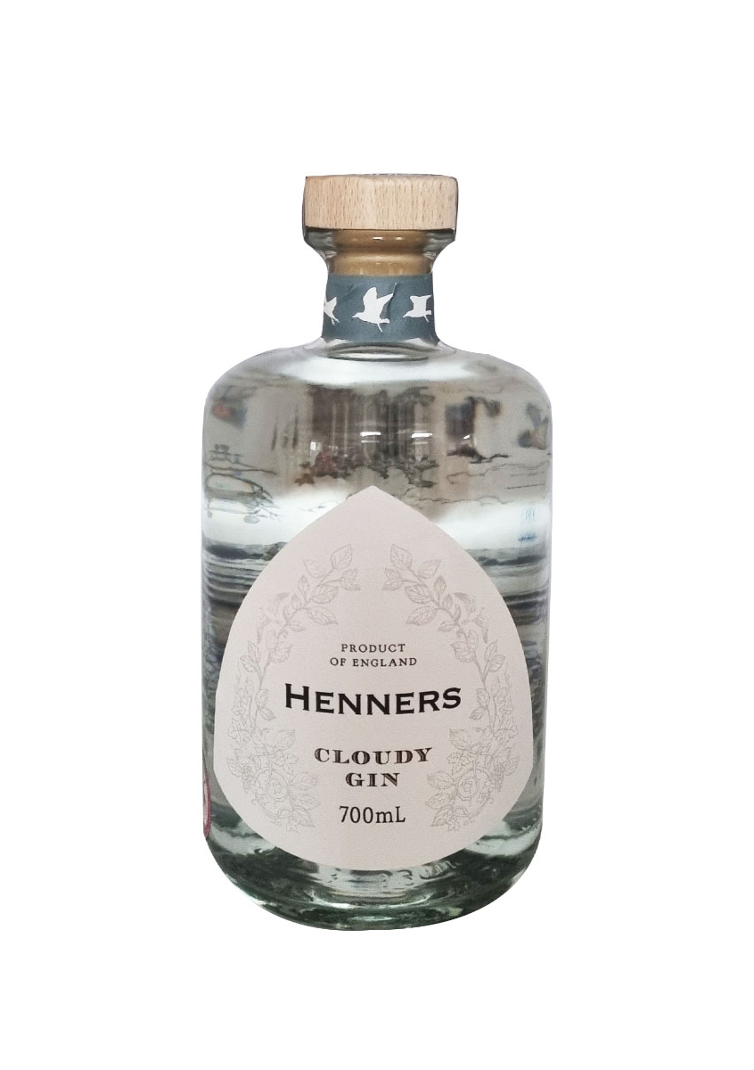 henners cloudy gin 700ml